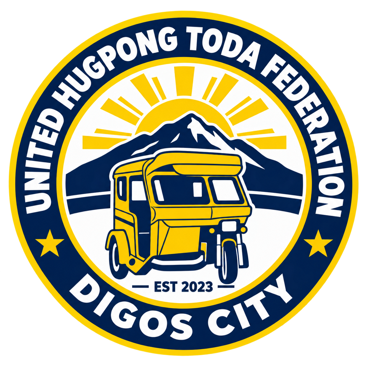 United TODA Federation Digos City logo